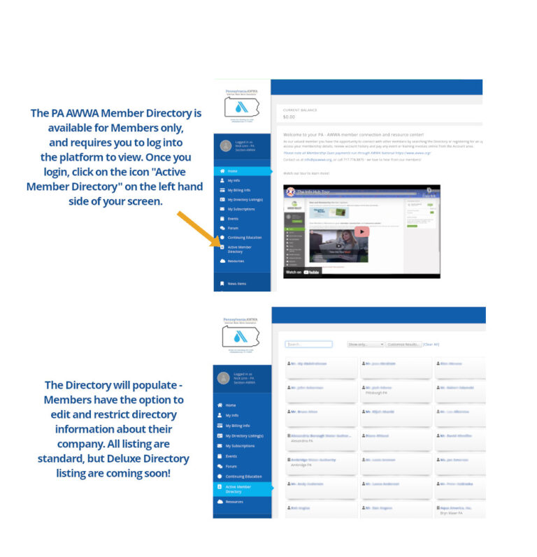 PA AWWA Directory